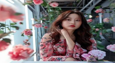 小红书网红在精心布置的拍摄场景中摆拍，与真实生活场景对比强烈，黑料中文网生活方式造假调查配图